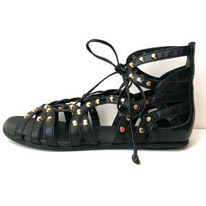 Gentle Souls Break My Heart 2 Studded Gladiator Sandals